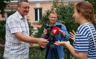 Журналисты витебского телевидения рассказали о своей работе